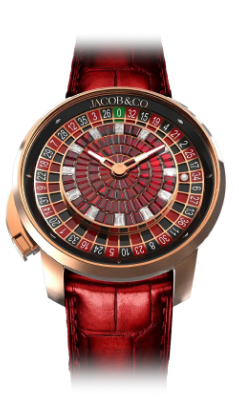 Review Jacob & Co casino tourbillon RUBIES CA100.40.AB.BB.A Replica watch